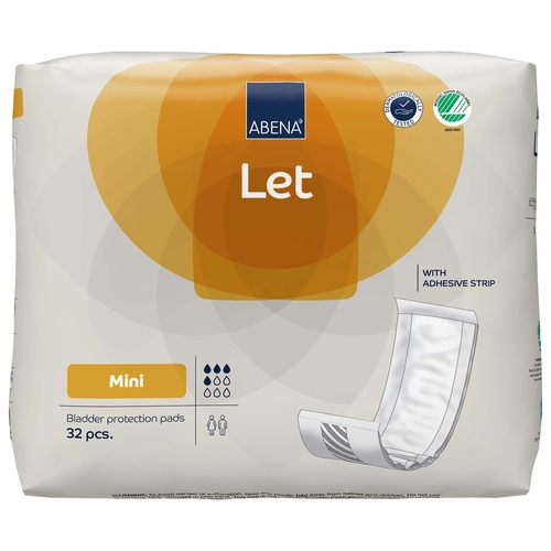 MON1218248CS - Abena - Incontinence Liner Abri-Let Mini, 5.5 x 15", Light Absorbency, Fluff / Polymer Core, One Size Fits Most, 288 EA/CS