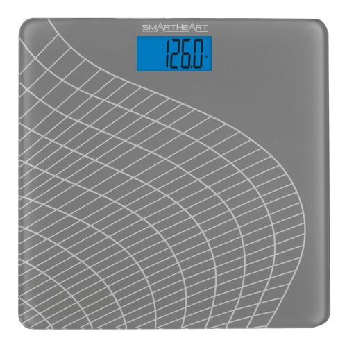 MON1218868CS - Veridian Healthcare LLC - Veridian Healthcare LLC Floor Scale Veridian Digital Display 438 lbs. / 199 kg Capacity Gray Battery Operated