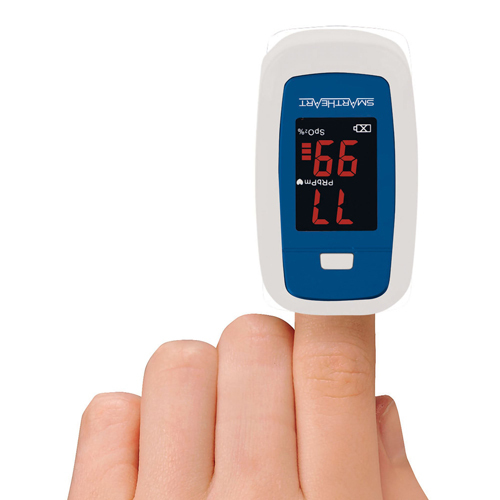 MON1218872EA - Veridian Healthcare LLC - Veridian Healthcare LLC Fingertip Pulse Oximeter SmartHeart Adult, 1 Each