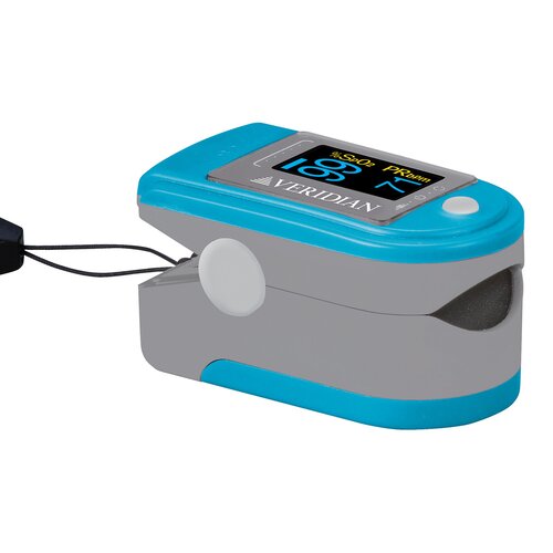 MON1218873EA - Veridian Healthcare LLC - Veridian Healthcare LLC Fingertip Pulse Oximeter SmartHeart Adult, 1 Each