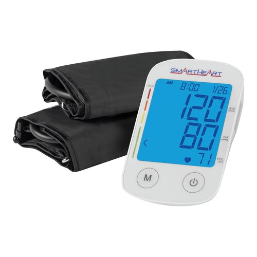 MON1218876CS - Veridian Healthcare LLC - Veridian Healthcare LLC Home Automatic Digital Blood Pressure Monitor Veridian Multiple Sizes Nylon Cuff 2230 cm to 3042 cm Desk Model