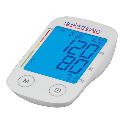 MON1218876CS - Veridian Healthcare LLC - Veridian Healthcare LLC Home Automatic Digital Blood Pressure Monitor Veridian Multiple Sizes Nylon Cuff 2230 cm to 3042 cm Desk Model