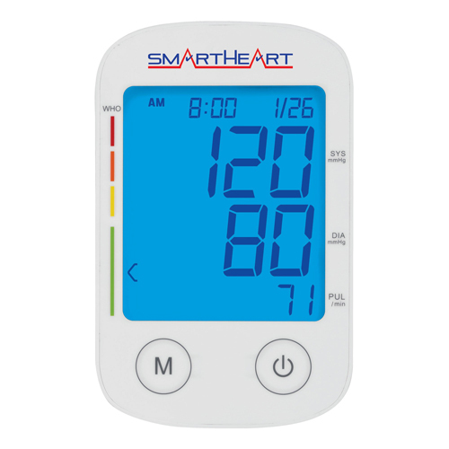 MON1218876CS - Veridian Healthcare LLC - Veridian Healthcare LLC Home Automatic Digital Blood Pressure Monitor Veridian Multiple Sizes Nylon Cuff 2230 cm to 3042 cm Desk Model