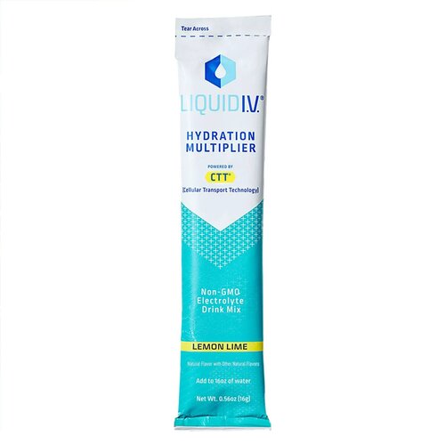MON1220418CS - Emerson Healthcare - Emerson Healthcare Oral Electrolyte Solution Liquid I.V. Hydration Multiplier Lemon-Lime Flavor 0.56 oz. Electrolyte, 72 per Case