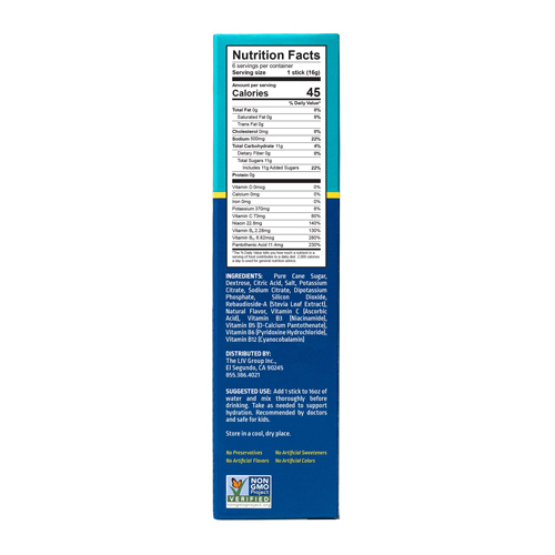 MON1220418CS - Emerson Healthcare - Emerson Healthcare Oral Electrolyte Solution Liquid I.V. Hydration Multiplier Lemon-Lime Flavor 0.56 oz. Electrolyte, 72 per Case