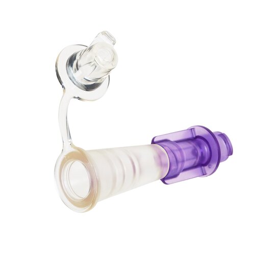 MON1223380CS - Cardinal Health - Cardinal Health Enteral Feeding Funnel Connector Kangaroo&trade; ENFit&reg;; NonSterile