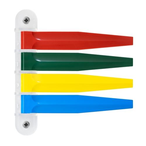 MON1225398BG - McKesson - Exam Room Signal Flag Wall Mount 4 Flag, 1/BG