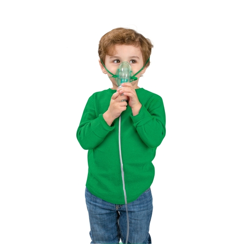 MON1226080CS - Veridian Healthcare LLC - Handheld Compressor Nebulizer System - Small Volume Medication Cup Pediatric Aerosol Mask / Mouthpiece Delivery, 6/CS