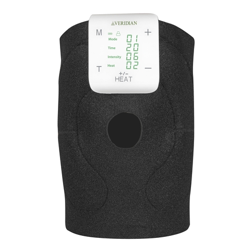 MON1226081EA - Veridian Healthcare LLC - Veridian Healthcare LLC TENS Unit with Heat Conductive Knee Wrap, Single-Channel, 1/EA