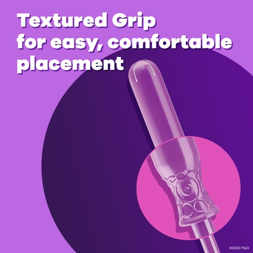 MON1229259BX - Procter & Gamble - Tampon Tampax&reg; Radiant Regular Absorbency Plastic Applicator Individually Wrapped