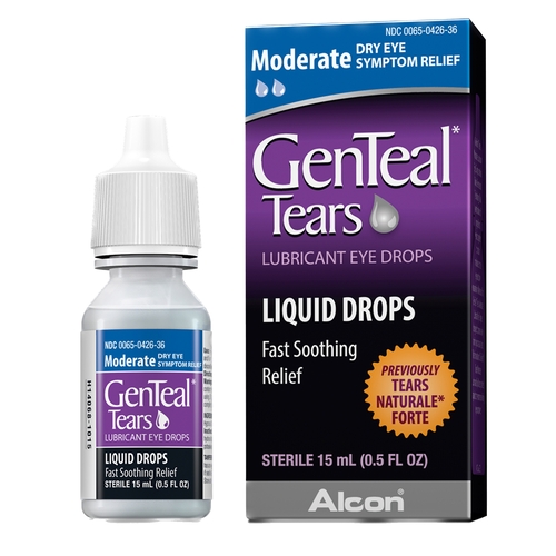 GenTeal Eye Lubricant GenTeal 0.5 oz. Eye Drops - Alcon 00065042636 EA