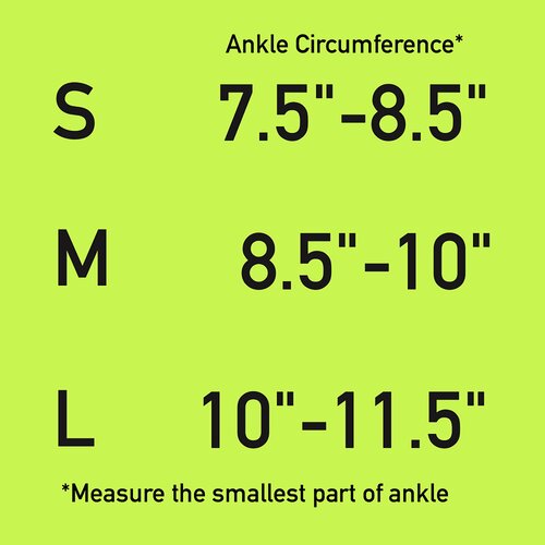 MON1234373EA - Brown Medical - Brown Medical Ankle Support Spark Kinetic Large Pull-On Left or Right Foot, 1 Each