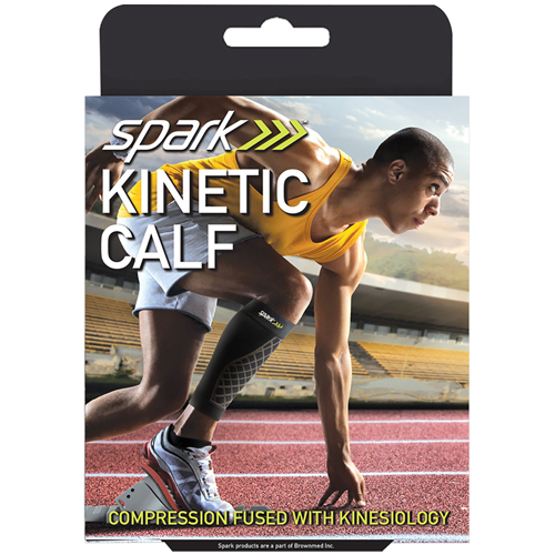 MON1234377CS - Brown Medical - Brown Medical Calf Support Spark Small Pull-on 12-1/2 to 14 Inch Calf Circumference Left or Right Leg, 36 per Case