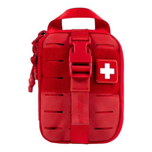 MON1234453EA - MyMedic - First Aid Kit My Medic Sidekick Red Soft Bag, 1 Each