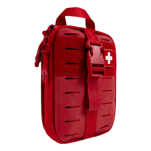 MON1234455EA - MyMedic - First Aid Kit My Medic Wound Closure Kit Red Soft Bag, 1 Each