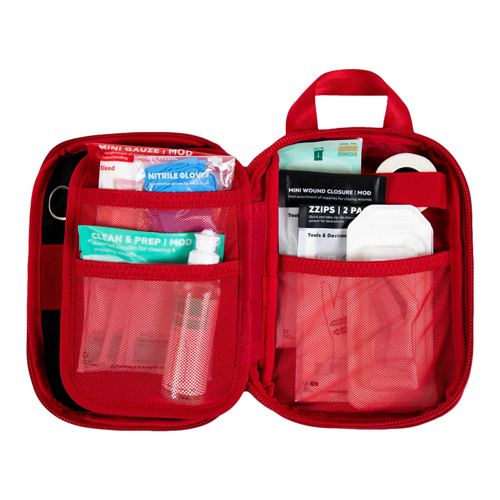 MON1234455EA - MyMedic - First Aid Kit My Medic Wound Closure Kit Red Soft Bag, 1 Each