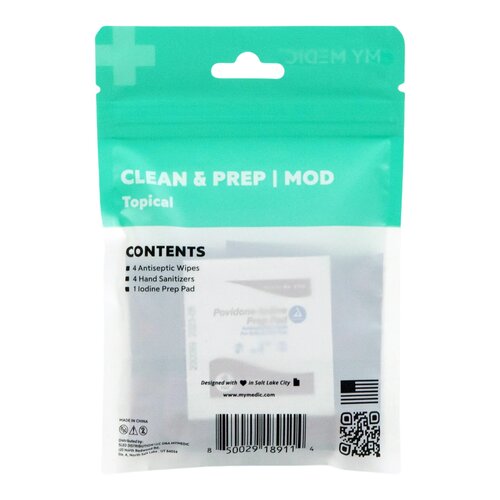 MON1234473EA - MyMedic - First Aid Medical Pack My Medic Clean and Prep Mod Pouch, 1 Each