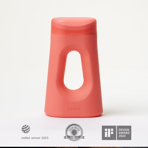 MON1234487EA - Boom Home Medical - Boom Home Medical Female Urinal The Loona 30 oz. With Closure Single Patient Use, 1/EA