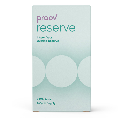 MON1236710PK - 2San - 2San Sexual Health Test Kit Proov Reserve Follice Stimulating Hormone (FSH) 6 Tests per Kit CLIA Waived, 6 per Pack