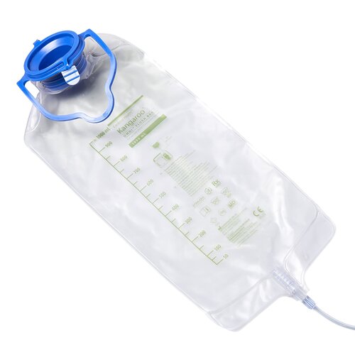 MON1236898CS - Cardinal Health - Cardinal Health Kangaroo OMNI Enteral Feeding Pump Bag Set 500 mL, NonSterile, 30/CS
