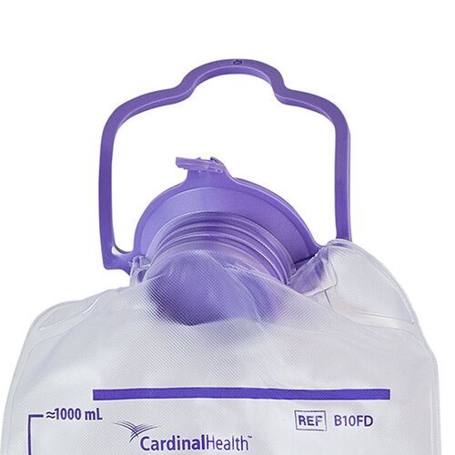 MON1236899CS - Cardinal Health - Cardinal Health Kangaroo OMNI Enteral Feeding Pump Bag Set 1000 mL, NonSterile, 30/CS