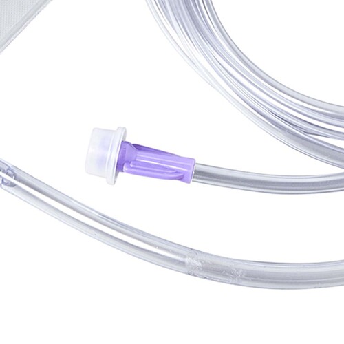 MON1236904CS - Cardinal - Cardinal Enteral Feeding Pump Bag Set Kangaroo OMNI ENtelliSet 500 mL NonSterile