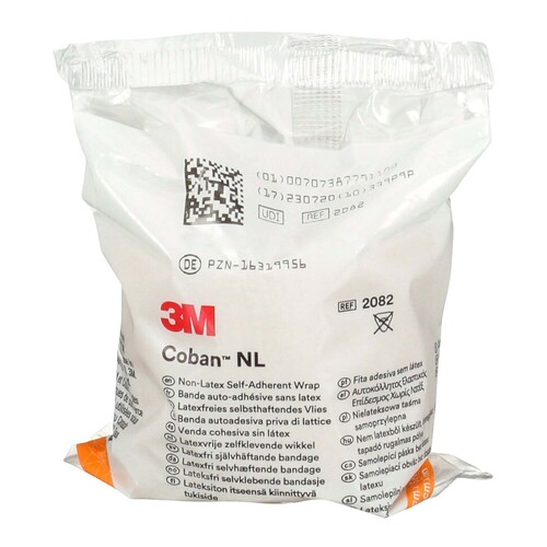 MON1239569CS - Solventum Corporation - Solventum Corporation Cohesive Bandage 3M Coban LF 2 Inch X 5 Yard Self-adherent Closure Blue NonSterile Low Compression