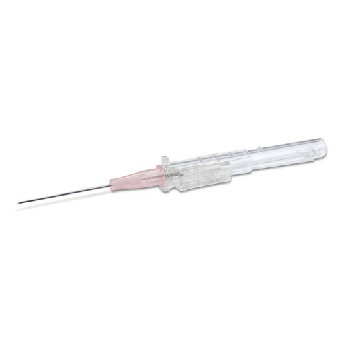 MON1240141CS - McKesson - McKesson Peripheral IV Catheter Prevent SLS 20 Gauge 1 Inch Polyurethane Straight Hub Non Blood Control Sliding Safety