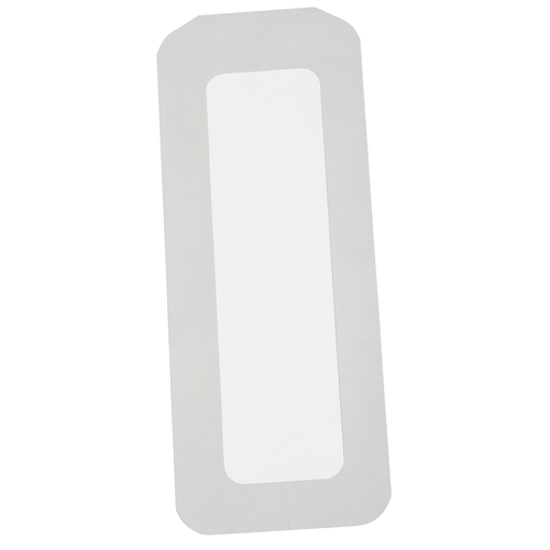 MON124293CS - 3M - 3M Tegaderm&trade; Rectangle 4" x 10" Sterile Transparent Film Dressing, 80 EA/CS
