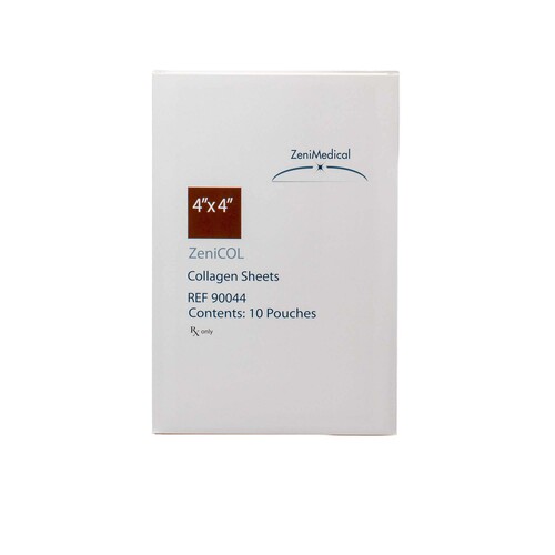 ZeniCOL Collagen Dressing 4 x 4 inch Sterile - Betty Mills