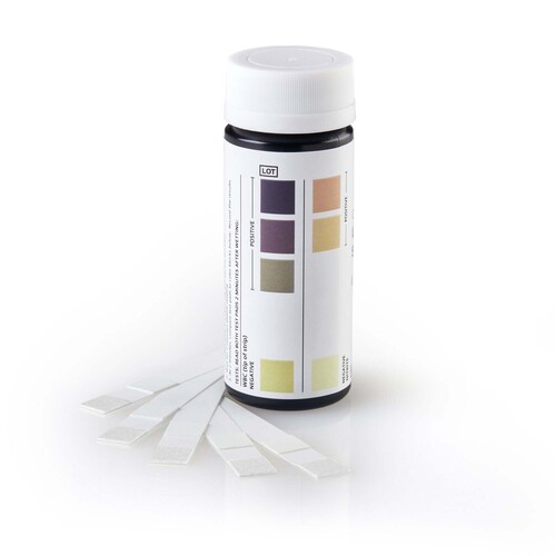 MON1244782CS - Siemens - Siemens Urinalysis Test Kit Clinistix Urinary Tract Infection Detection 5 Tests per Kit CLIA Waived