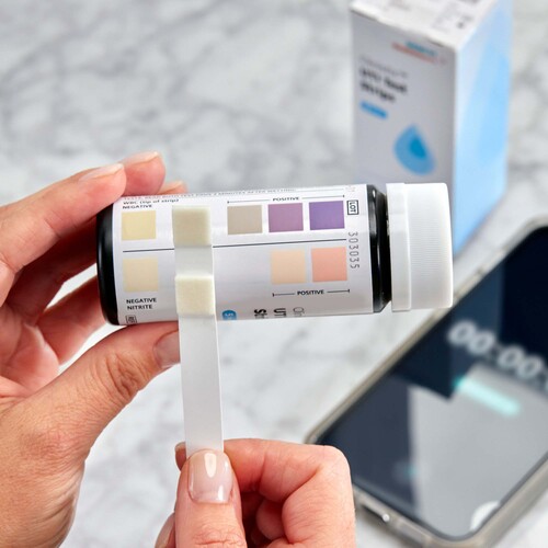 MON1244782CS - Siemens - Siemens Urinalysis Test Kit Clinistix Urinary Tract Infection Detection 5 Tests per Kit CLIA Waived