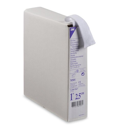 MON131513CS - 3M - 3M Stockinette Undercast 1" x 25 Yard Polyester Non-Sterile, 1 RL/CS