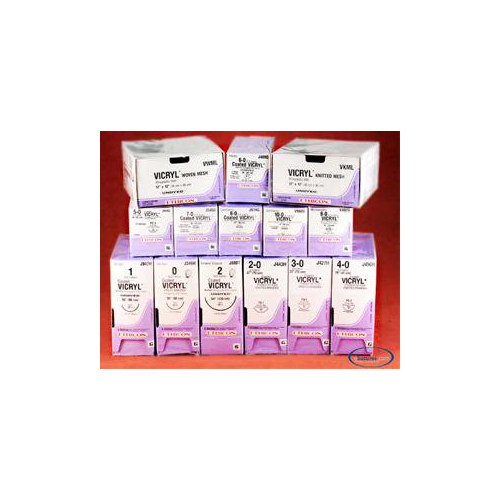 Coated Vicryl Suture with Needle - J & J Healthcare Systems