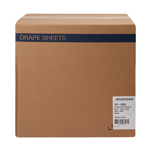 MON146455CS - McKesson - General Purpose Drape Physical Exam Drape 40 X 60 Inch NonSterile, 100EA/CS