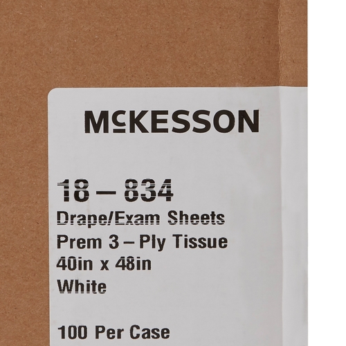 MON146456CS - McKesson - General Purpose Drape Physical Exam Drape 40 X 48 Inch NonSterile, 100EA/CS