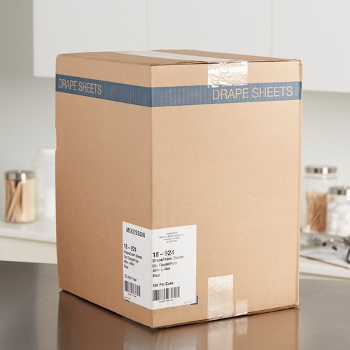 MON147846CS - McKesson - General Purpose Drape Physical Exam Drape 40 W X 48 L Inch NonSterile, 100/CS