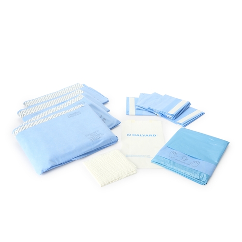 MON148066CS - Halyard - Halyard General Purpose Drape Pack, 5/CS