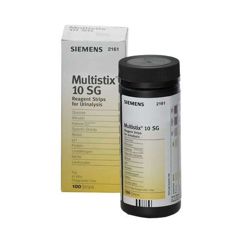 MON150677EA - Siemens - Multistix 10X Sg Reagent Strip Dip And Read Glucose Test For Urine
