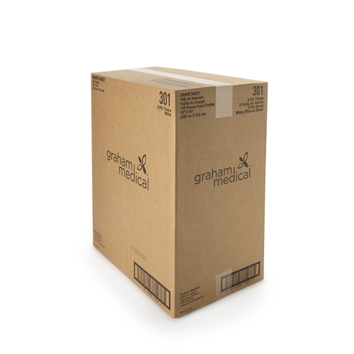 MON153064CS - GF Health - General Purpose Drape 40 W x 60 L&quot; NonSterile, 100 EA/CS