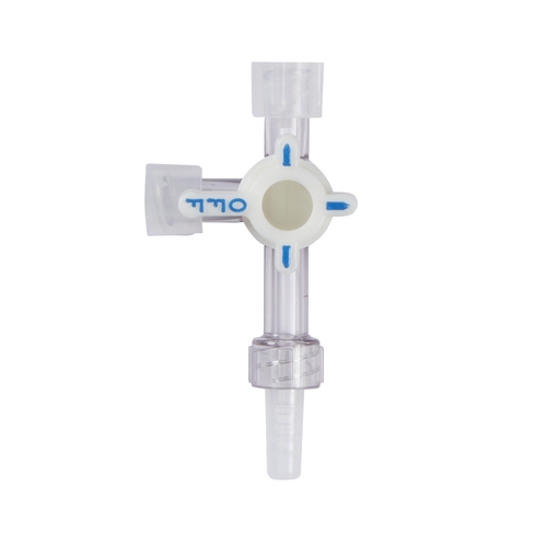 MON172789CS - Smiths Medical - Smiths Medical Stopcock Hi-Flo 3 Way, 50 EA/CS