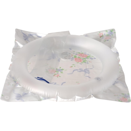 MON175829EA - GF Health - Inflatable Shampoo Basin Lumex 22.5 X 23.5 Inch Clear / Floral, 1/EA