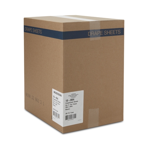 MON180607CS - McKesson - General Purpose Drape Physical Exam Drape 40 W X 48 L Inch NonSterile, 100/CS