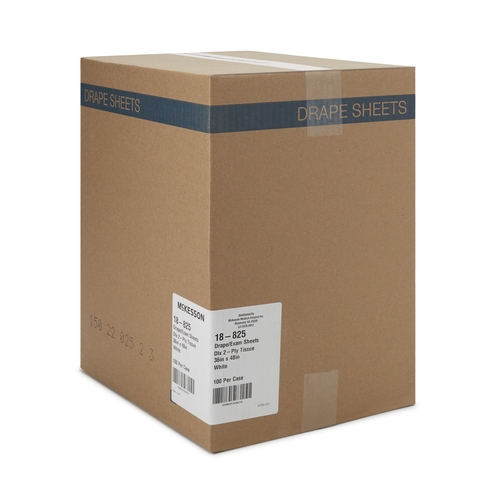 MON181029CS - McKesson - General Purpose Drape Physical Exam Drape 36 W X 48 L Inch NonSterile, 100/CS