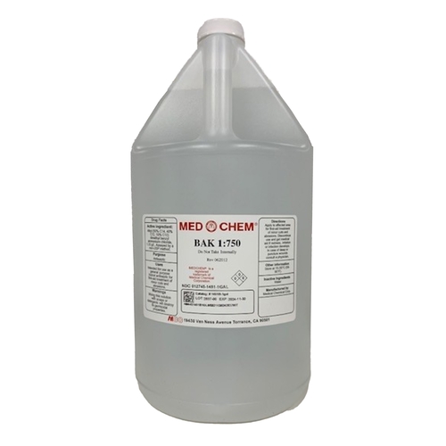 MON181934GL - Medical Chemical - Antiseptic BAK 1:750 Topical Liquid 1 gal. Bottle, 1/GL