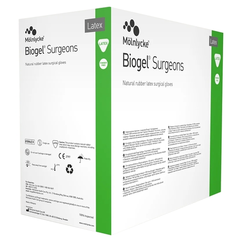 Natural Rubber Latex Biogel Super Sensitive Gloves Biogel Surgeons
