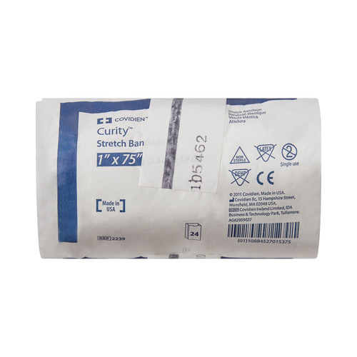 MON188581CS - Cardinal Health - Cardinal Health Conforming Bandage Curity Cotton / Polyester 1-Ply 1 x 75&quot; Roll Shape NonSterile, 96 EA/CS