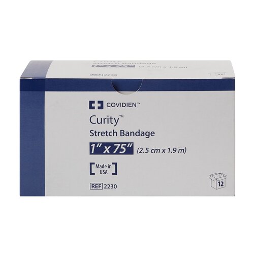 MON188585EA - Cardinal Health - Cardinal Health Elastic Bandage Conform Cotton / Polyester 1" x 75" Sterile