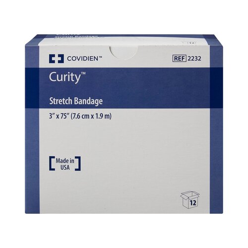 MON188587CS - Cardinal Health - Cardinal Health Elastic Bandage Conform Cotton / Polyester 3" x 75" Sterile, 96 EA/CS