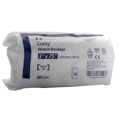 MON188591CS - Cardinal Health - Cardinal Health Elastic Bandage Conform Cotton / Polyester 3" x 75" NonSterile, 96 EA/CS